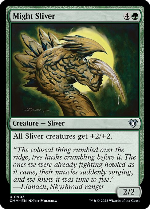 Might Sliver - Commander Masters