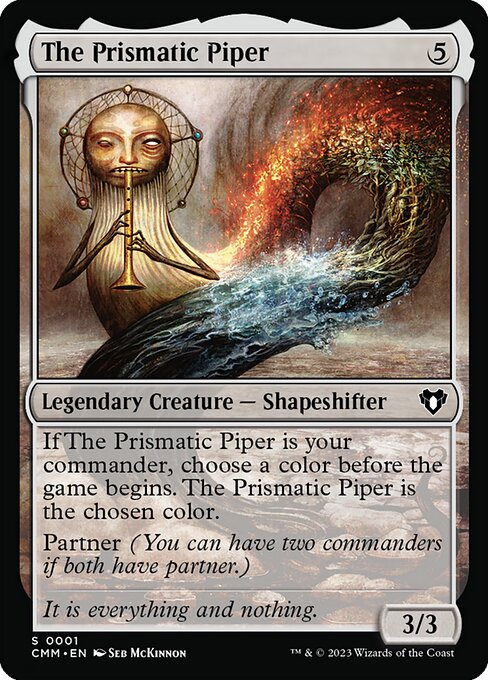 The Prismatic Piper - Commander Masters