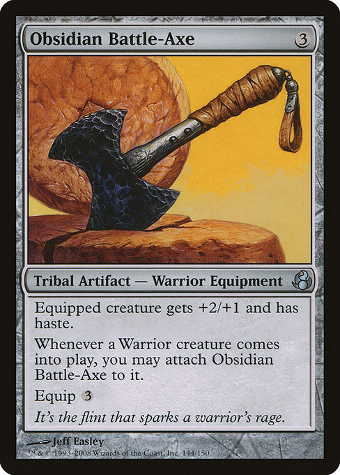 Obsidian Battle-Axe - Morningtide