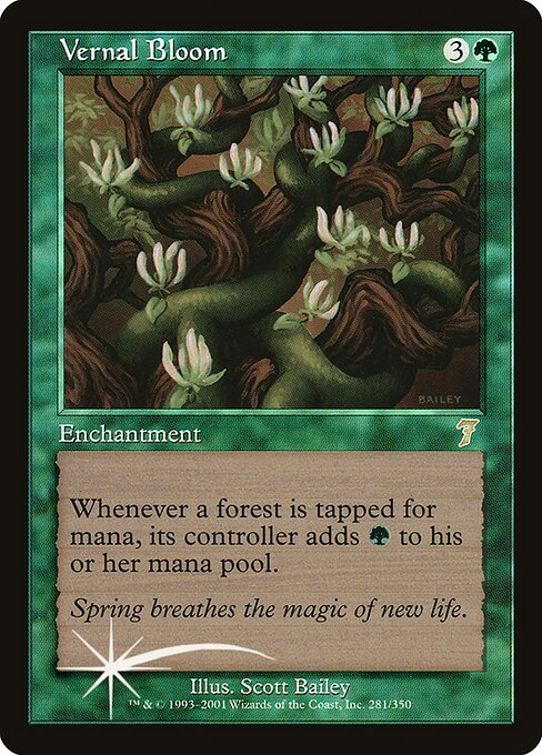 Vernal Bloom - Seventh Edition - Promo Foil