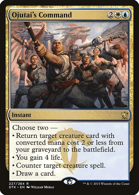 Ojutai's Command - Dragons of Tarkir