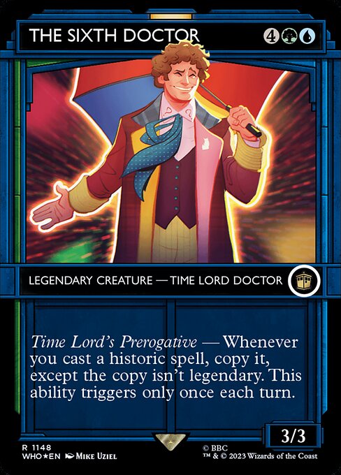 The Sixth Doctor - Doctor Who - Surge Foil