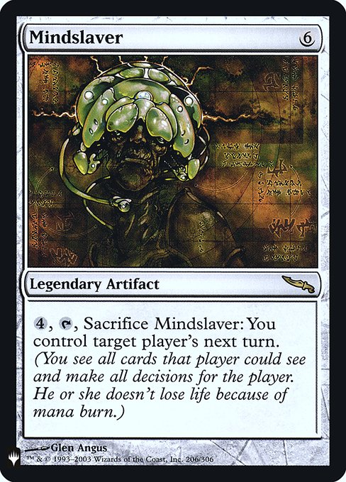 Mindslaver - The List - Promo Foil