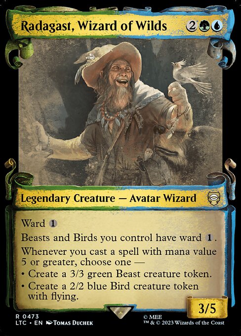 Radagast, Wizard of Wilds - Tales of Middle-earth Commander - Showcase
