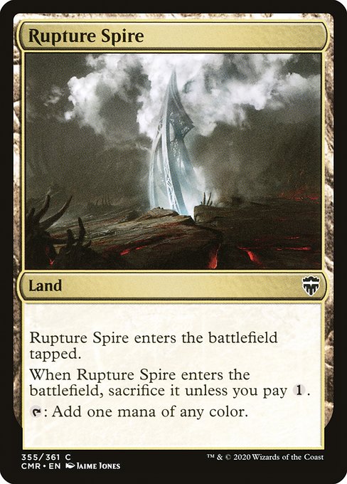 Rupture Spire - Commander Legends