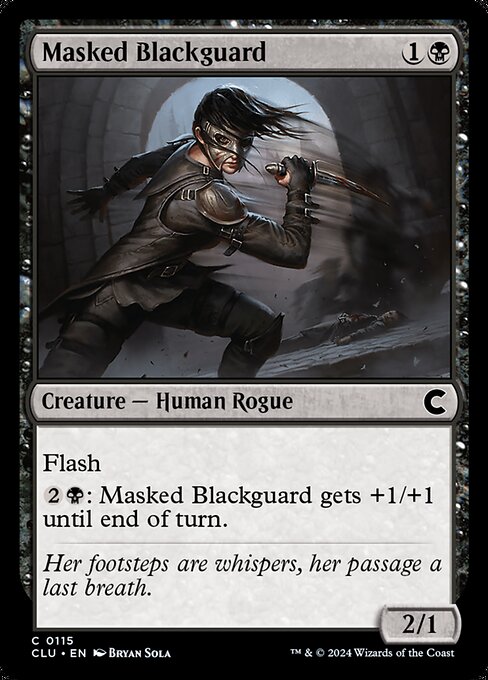 Masked Blackguard - Ravnica: Clue Edition