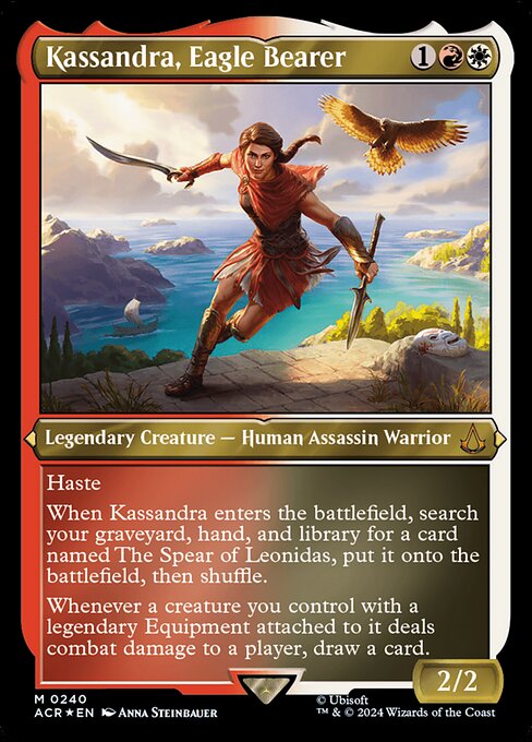 Kassandra, Eagle Bearer - Assassin's Creed - Etched Foil