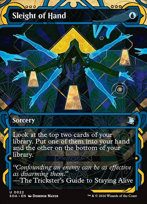 Sleight of Hand - Secrets of Strixhaven Mystical Archive - Showcase