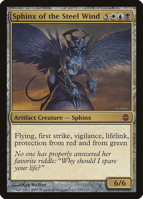 Sphinx of the Steel Wind - Alara Reborn