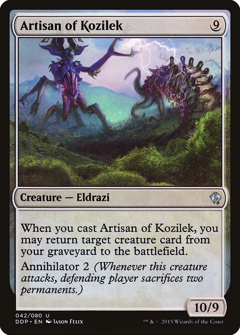 Artisan of Kozilek - Duel Decks: Zendikar vs. Eldrazi