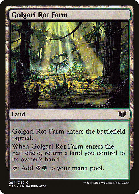 Golgari Rot Farm - Commander 2015