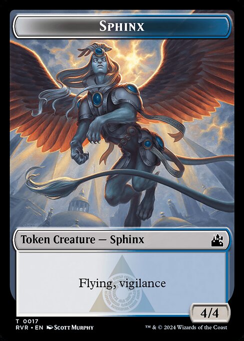 Sphinx - Ravnica Remastered Tokens