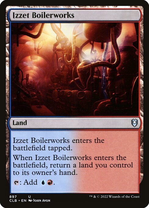 Izzet Boilerworks - Commander Legends: Battle for Baldur's Gate