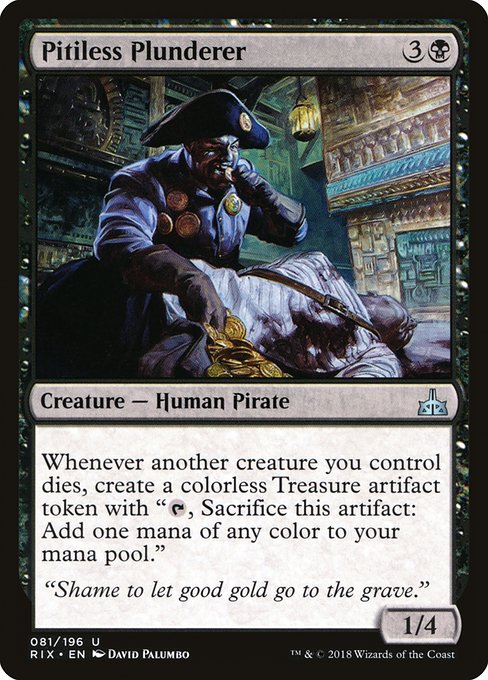 Pitiless Plunderer - Rivals of Ixalan