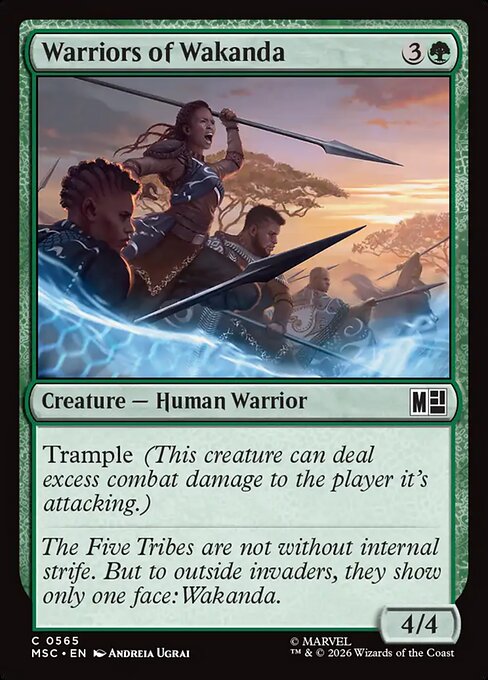 Warriors of Wakanda - Marvel Super Heroes Commander