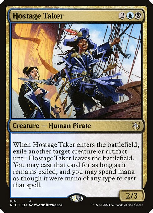 Hostage Taker - Forgotten Realms Commander