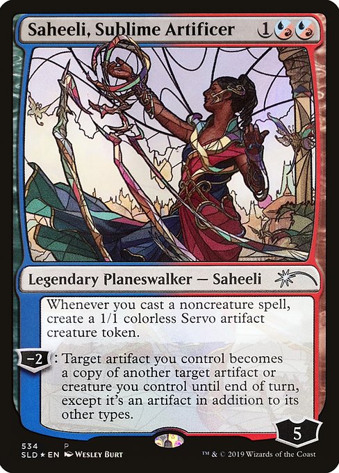 Saheeli, Sublime Artificer - Secret Lair Drop