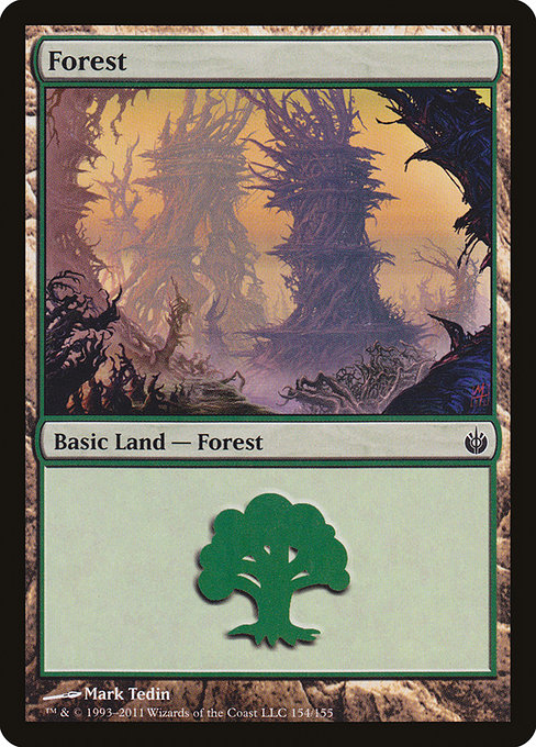Forest - Mirrodin Besieged