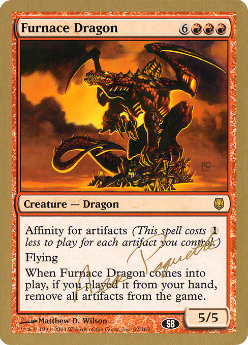 Furnace Dragon - World Championship Decks 2004