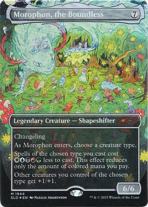 Morophon, the Boundless - Secret Lair Drop - Borderless