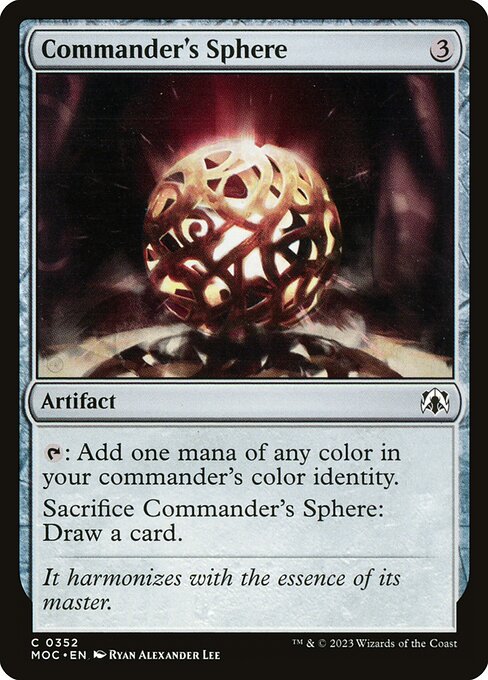 Commander's Sphere - March of the Machine Commander