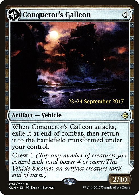 Conqueror's Galleon // Conqueror's Foothold - Ixalan Promos