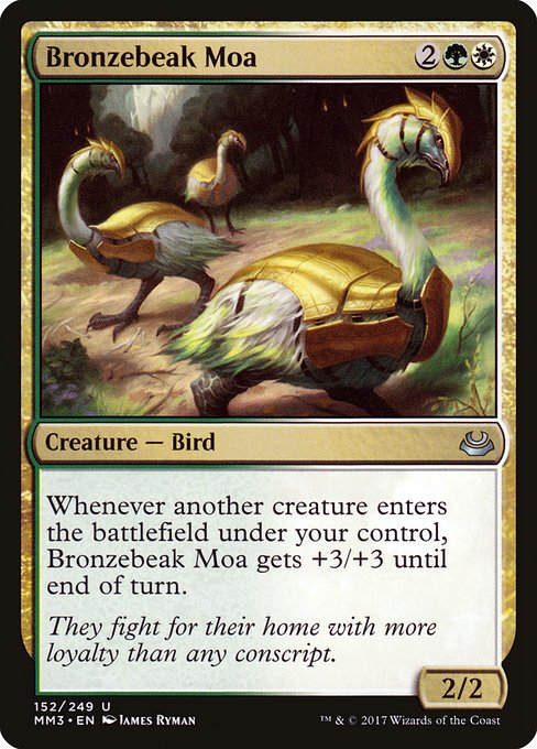 Bronzebeak Moa - Modern Masters 2017