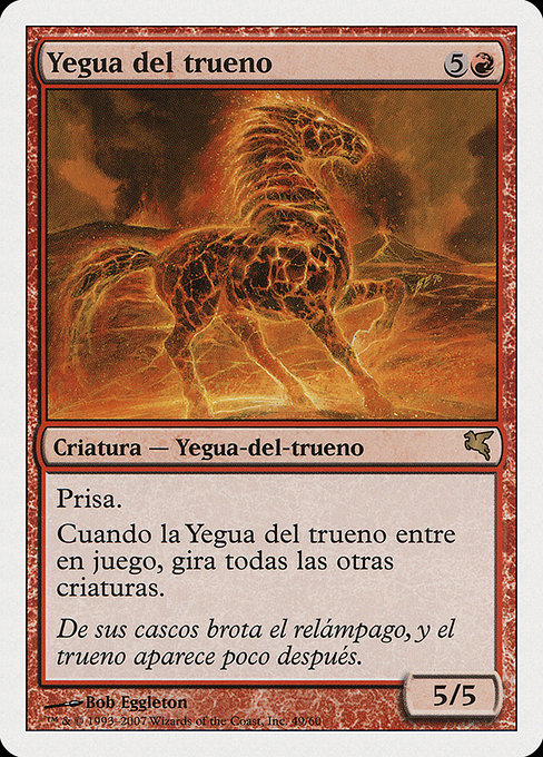 Yegua del trueno (Thundermare) - Salvat 2005