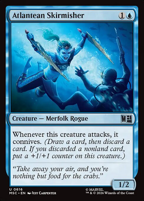 Atlantean Skirmisher - Marvel Super Heroes Commander