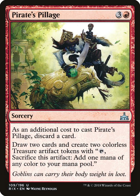 Pirate's Pillage - Rivals of Ixalan