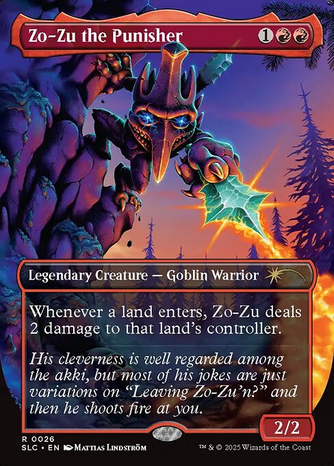 Zo-Zu the Punisher - Secret Lair Countdown - Borderless