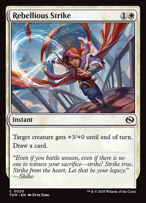 Rebellious Strike - Tarkir: Dragonstorm