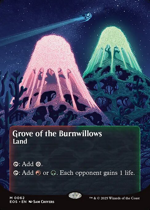Grove of the Burnwillows - Edge of Eternities: Stellar Sights - Borderless