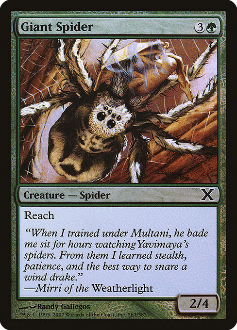 Giant Spider - Tenth Edition - Promo Foil