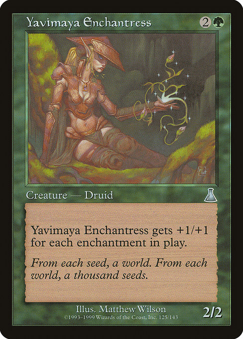 Yavimaya Enchantress - Urza's Destiny