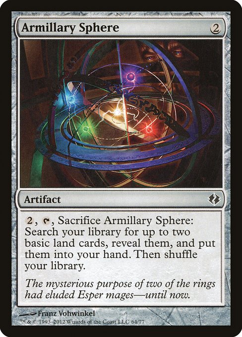 Armillary Sphere - Duel Decks: Venser vs. Koth