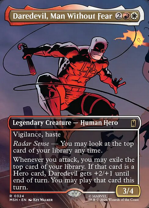 Daredevil, Man Without Fear - Marvel Super Heroes