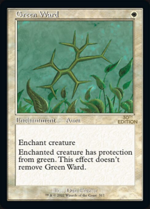 Green Ward - 30th Anniversary Edition - Retro