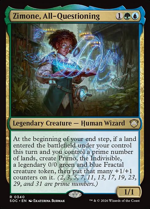 Zimone, All-Questioning - Secrets of Strixhaven Commander