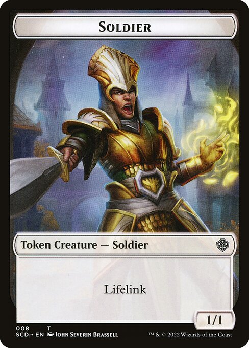 Soldier - Starter Commander Decks Tokens