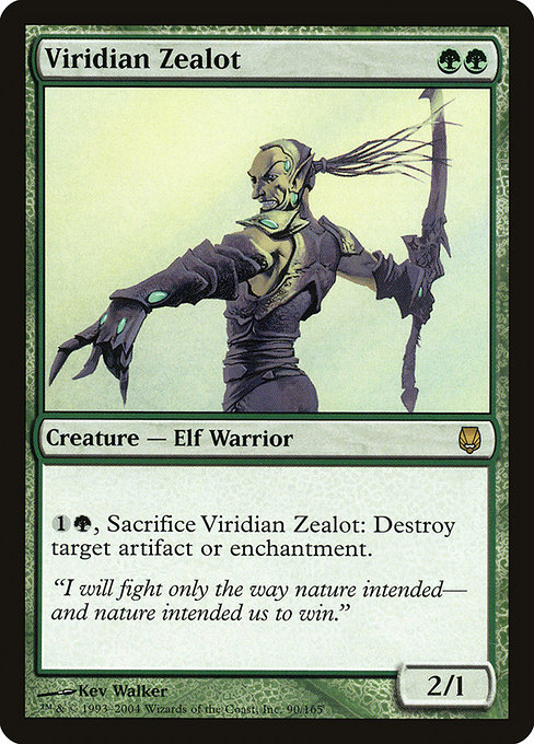 Viridian Zealot - Darksteel