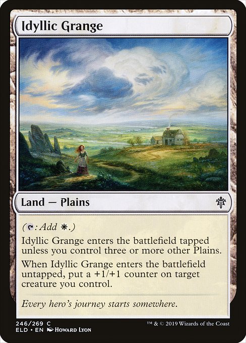 Idyllic Grange - Throne of Eldraine