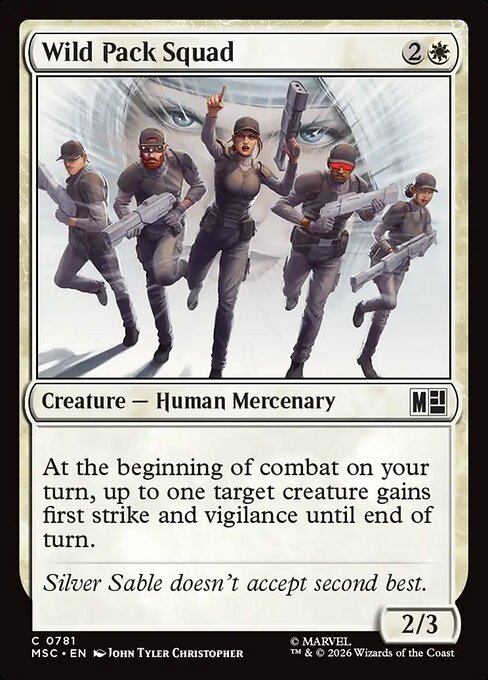Wild Pack Squad - Marvel Super Heroes Commander