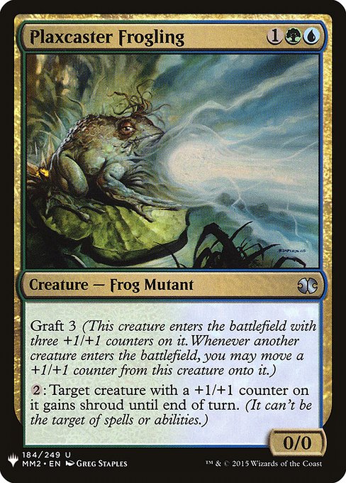 Plaxcaster Frogling - The List