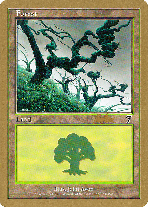 Forest - World Championship Decks 2002