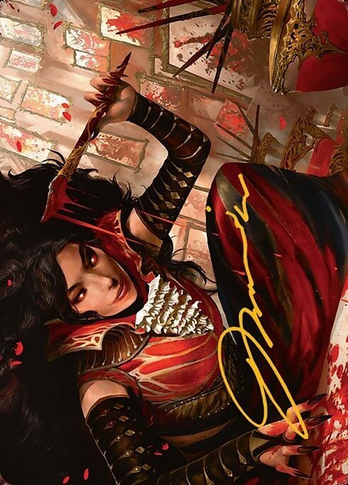 Blood Artist - Innistrad Remastered Art Series - Borderless
