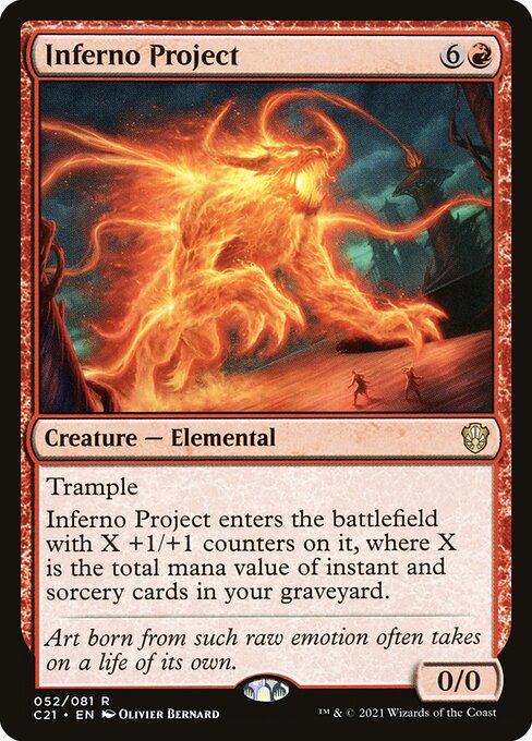 Inferno Project - Commander 2021