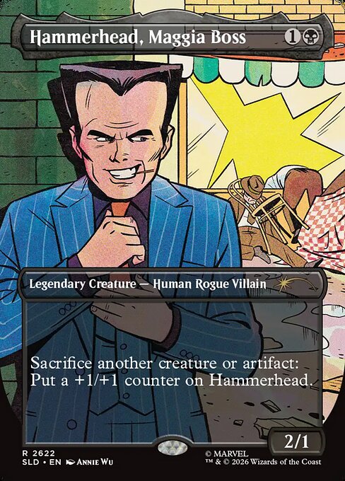Hammerhead, Maggia Boss - Secret Lair Drop - Borderless