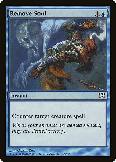 Remove Soul - Ninth Edition - Promo Foil