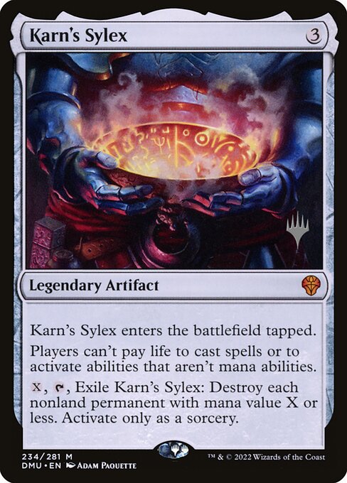 Karn's Sylex - Dominaria United Promos